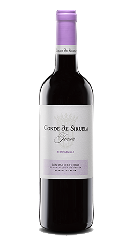 vino conde siruela joven